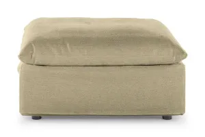 Santa Monica Ottoman, Green, by Lounge Lovers by Lounge Lovers, a Ottomans for sale on Style Sourcebook