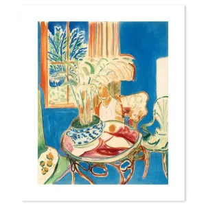 Small Blue Interior, By Henri Matisse by Gioia Wall Art, a Prints for sale on Style Sourcebook