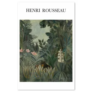 The Equatorial Jungle, 1909, By Henri Rousseau by Gioia Wall Art, a Prints for sale on Style Sourcebook