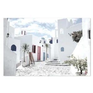 White Houses In Santorini by Gioia Wall Art, a Prints for sale on Style Sourcebook