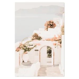 Days In Santorini, Greek Island, Soft Print by Gioia Wall Art, a Prints for sale on Style Sourcebook