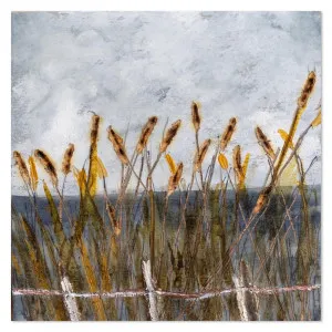 Autumn Bullrushes , By Louise O'hara by Gioia Wall Art, a Prints for sale on Style Sourcebook