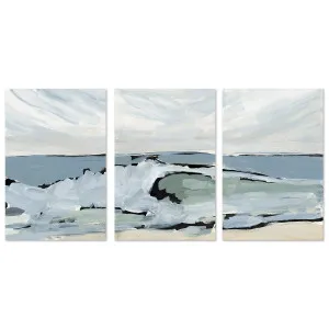 By The Sea, Style D, E & F, Set of 3 , By Emily Wood by Gioia Wall Art, a Prints for sale on Style Sourcebook