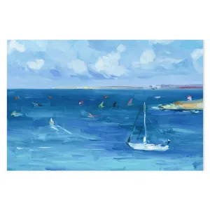 Sailing Day , Hand-painted Canvas by Gioia Wall Art, a Painted Canvases for sale on Style Sourcebook