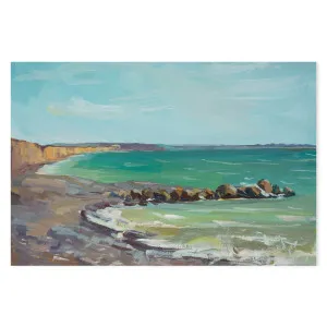 Blue And Green Coastal Dreams , Hand-painted Canvas by Gioia Wall Art, a Painted Canvases for sale on Style Sourcebook