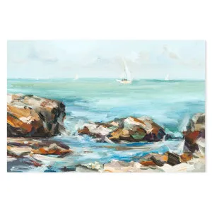 Sailing Beyond The Horizon , Hand-painted Canvas by Gioia Wall Art, a Painted Canvases for sale on Style Sourcebook