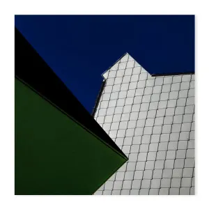 Blue And Green Architecture , By Gilbert Claes by Gioia Wall Art, a Prints for sale on Style Sourcebook