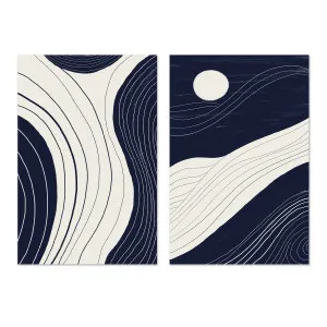 Moon River Land & Moonlight Motion, Set Of 2 by Gioia Wall Art, a Prints for sale on Style Sourcebook