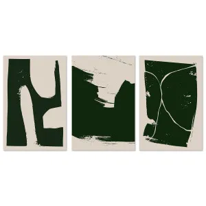 Rough Strokes, Style A, B & C, Set Of 3 by Gioia Wall Art, a Prints for sale on Style Sourcebook