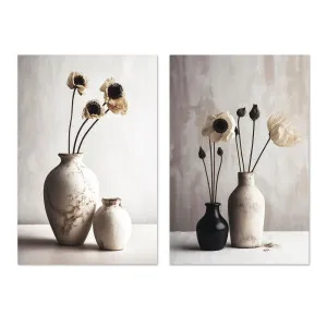 Ceramic Vases, Style A & B, Set Of 2 , By Treechild by Gioia Wall Art, a Prints for sale on Style Sourcebook