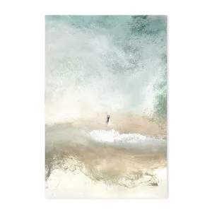 Lone Surfer , By Dan Hobday by Gioia Wall Art, a Prints for sale on Style Sourcebook