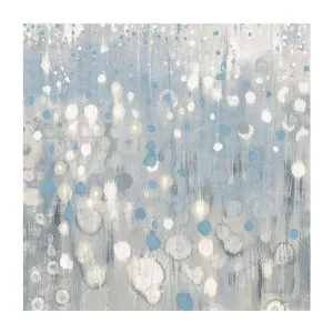 Pastel Blue Rain , By Danhui Nai by Gioia Wall Art, a Prints for sale on Style Sourcebook