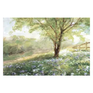 Bright Violet Field , By Danhui Nai by Gioia Wall Art, a Prints for sale on Style Sourcebook