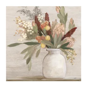 Warm Protea, Style A , By Julia Purinton by Gioia Wall Art, a Prints for sale on Style Sourcebook