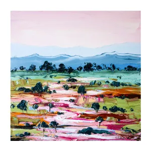 Magenta River, Style A , By Angela Hawkey by Gioia Wall Art, a Prints for sale on Style Sourcebook