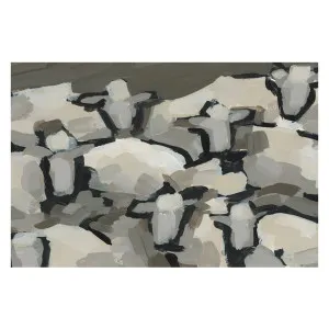 Sheep Chaos, Style B , By Emily Wood by Gioia Wall Art, a Prints for sale on Style Sourcebook