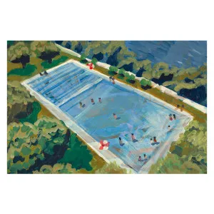 Summer Swim , By Eleanor Baker by Gioia Wall Art, a Prints for sale on Style Sourcebook