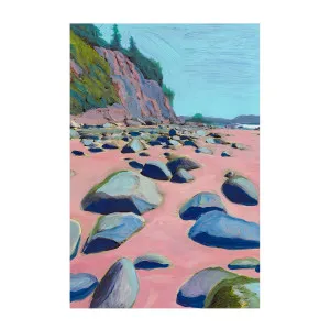 Pink Bay , By Eleanor Baker by Gioia Wall Art, a Prints for sale on Style Sourcebook