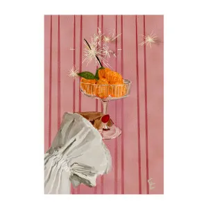 Festive Tangerine , By Ekaterina Zagorska by Gioia Wall Art, a Prints for sale on Style Sourcebook