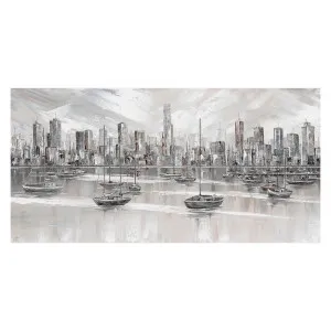 Melbourne City Skyline , By Isabella Karolewicz by Gioia Wall Art, a Prints for sale on Style Sourcebook