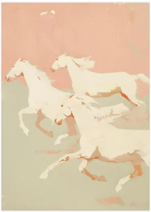 Wild horses , By Treechild by Gioia Wall Art, a Prints for sale on Style Sourcebook