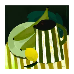 Still Life with Lemon and Platanos , By Marco Marella by Gioia Wall Art, a Prints for sale on Style Sourcebook