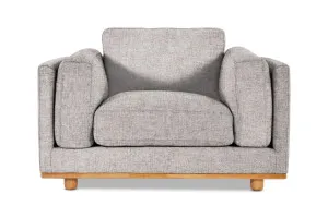 Nevada Modern Armchair, Grey, by Lounge Lovers by Lounge Lovers, a Chairs for sale on Style Sourcebook