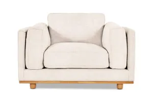 Nevada Modern Armchair, Havana Natural, by Lounge Lovers by Lounge Lovers, a Chairs for sale on Style Sourcebook