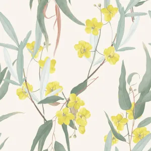 Native Florals  Wallpaper by Gioia Wall Art, a Wallpaper for sale on Style Sourcebook