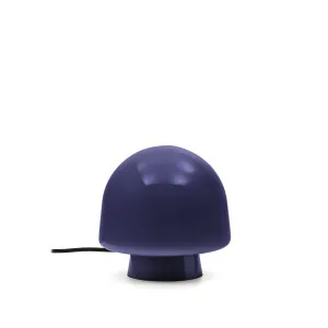 Reig blue glass table lamp Australia adaptor by Kave Home, a Table & Bedside Lamps for sale on Style Sourcebook