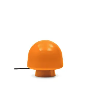 Reig orange glass table lamp Australia adaptor by Kave Home, a Table & Bedside Lamps for sale on Style Sourcebook