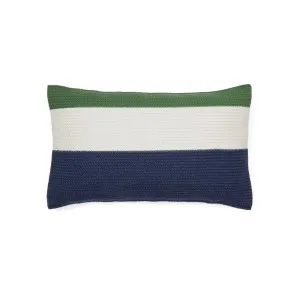 Saigua multi-coloured striped cushion cover 100% PET 30 x 50 cm by Kave Home, a Outdoor Cushions for sale on Style Sourcebook