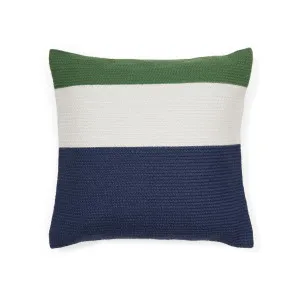 Saigua multi-coloured striped cushion cover 100% PET 45 x 45 cm by Kave Home, a Outdoor Cushions for sale on Style Sourcebook