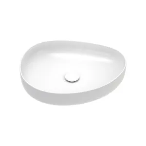 Pebble Medium Above Counter Basin, Matte White by Fienza, a Basins for sale on Style Sourcebook