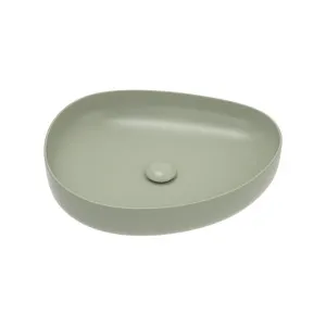 Pebble Medium Above Counter Basin, Matte Olive by Fienza, a Basins for sale on Style Sourcebook