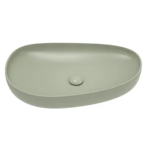 Pebble Large Above Counter Basin, Matte Olive by Fienza, a Basins for sale on Style Sourcebook