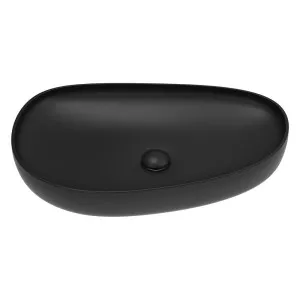 Pebble Large Above Counter Basin, Matte Black by Fienza, a Basins for sale on Style Sourcebook