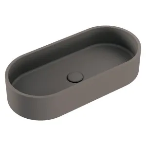 Jada Pill Concrete Above Counter Basin, Warm Grey by Fienza, a Basins for sale on Style Sourcebook