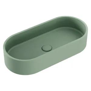 Jada Pill Concrete Above Counter Basin, Sage by Fienza, a Basins for sale on Style Sourcebook