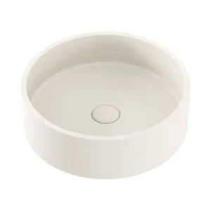 Jada Round Concrete Above Counter Basin, Warm White by Fienza, a Basins for sale on Style Sourcebook