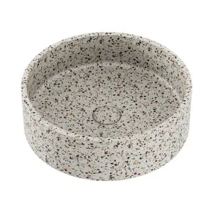 Jada Round Concrete Above Counter Basin, Terrazzo by Fienza, a Basins for sale on Style Sourcebook