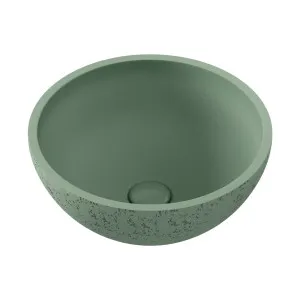 Alba Round Concrete Above Counter Basin, Sage by Fienza, a Basins for sale on Style Sourcebook