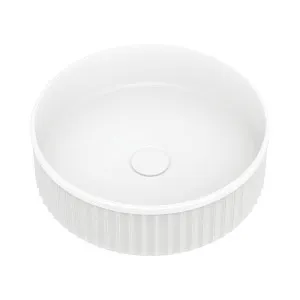 Minka Round Solid Surface Above Counter Basin, Matte White by Fienza, a Basins for sale on Style Sourcebook