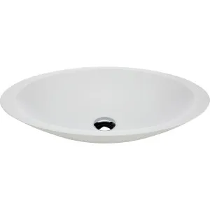 Bahama Solid Surface Above Counter Basin, Matte White by Fienza, a Basins for sale on Style Sourcebook