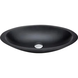 Bahama Solid Surface Above Counter Basin, Matte Black by Fienza, a Basins for sale on Style Sourcebook