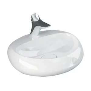 RAK Cloud Wall Basin, Alpine Gloss White by R.A.K, a Basins for sale on Style Sourcebook