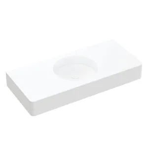 Encanto 1000 Solid Surface Wall Basin, No Tap Hole by Fienza, a Basins for sale on Style Sourcebook