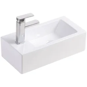 Linea Left-Hand Wall Basin by Fienza, a Basins for sale on Style Sourcebook