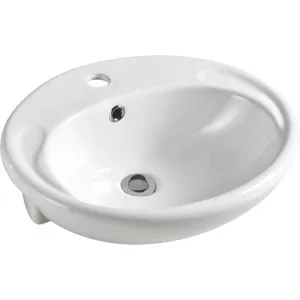 Micki Semi-Recessed Basin by Fienza, a Basins for sale on Style Sourcebook