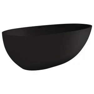 Bahama Solid Surface Bath, Matte Black, 1700mm by Fienza, a Bathtubs for sale on Style Sourcebook